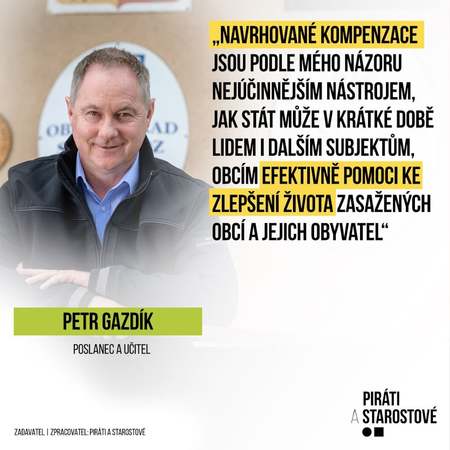 Petr, Gazdík, místopředseda hnutí STAN Petr, Gazdík, místopředseda hnutí STAN